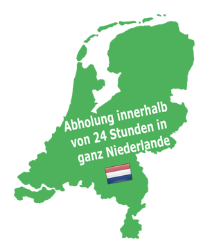Abholung in allen Provinzen in Niederlande